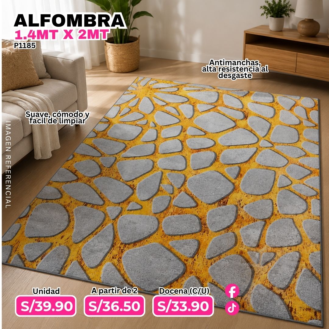 Alfombra 1.4 mt x 2 mt