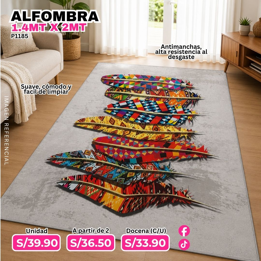 Alfombra 1.4 mt x 2 mt
