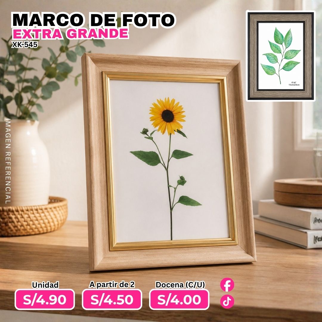 Marco de foto extra grande