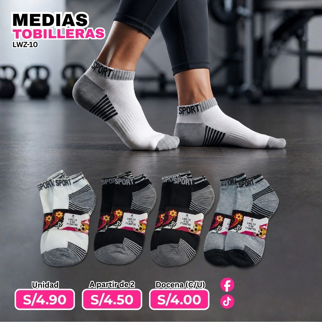 Medias tobilleras