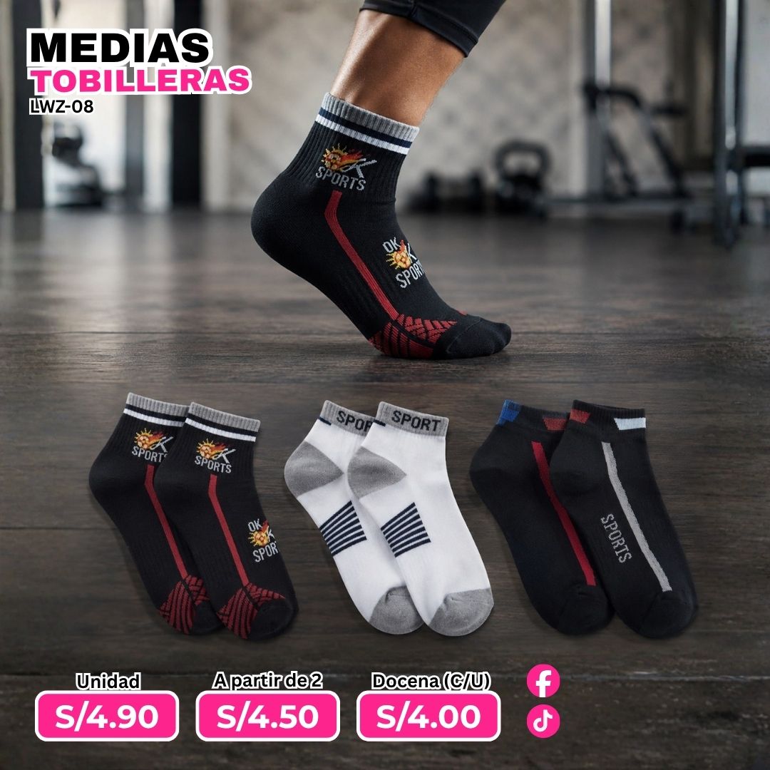 Medias tobilleras