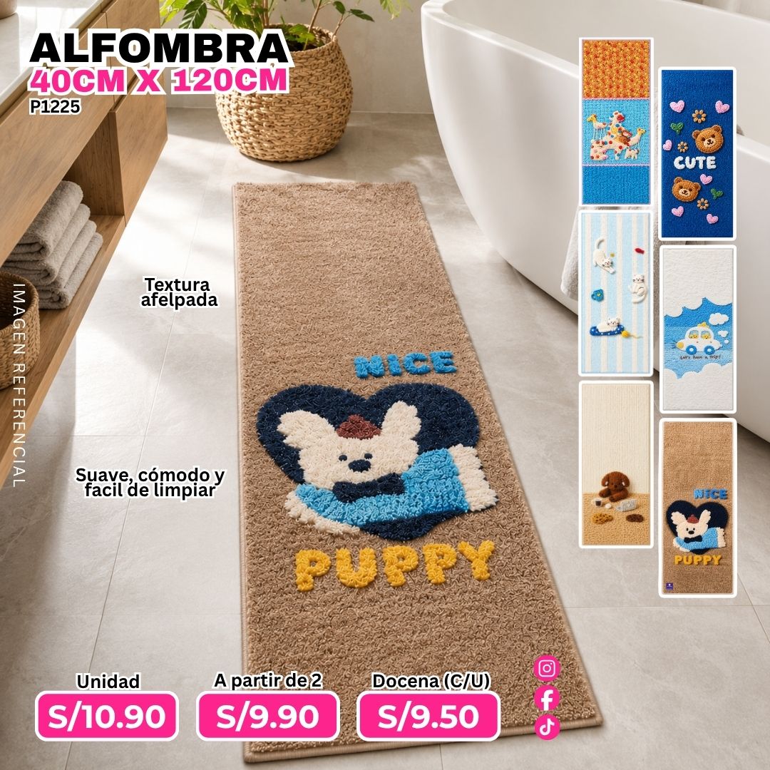 Alfombra 40 cm x 120 cm