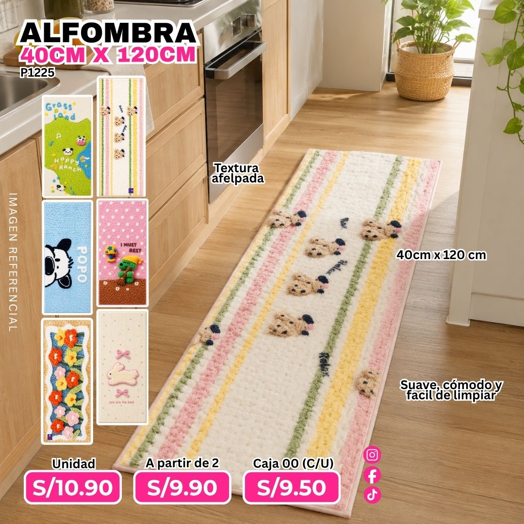 Alfombra 40 cm x 120 cm