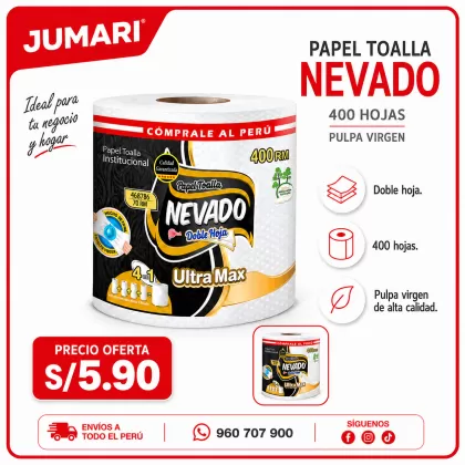 PAPEL TOALLA NEVADO